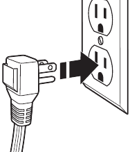 Plug into a grounded 3 prong outlet