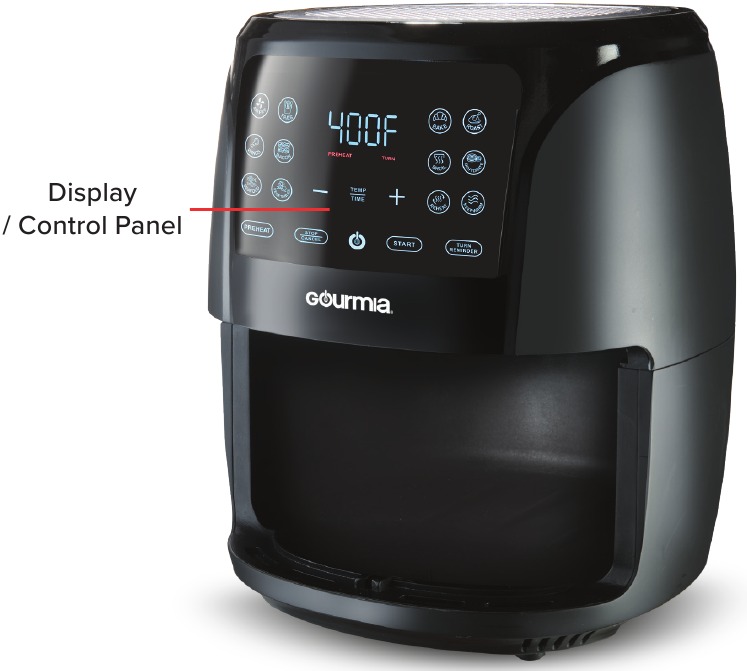 Gourmia 6qt Digital Air Fryer GAF686 Manual ManualsLib