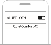 CONNECT USING THE BLUETOOTH MENU ON YOUR  MOBILE DEVICE Step 2