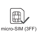 micro-SIM (3FF)