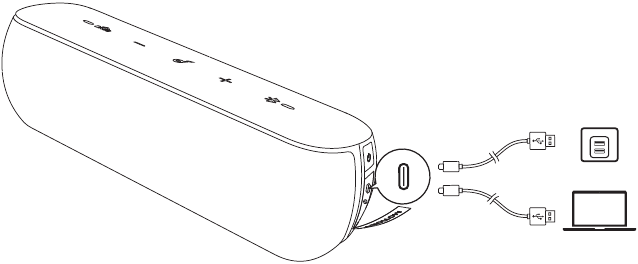 Charging your Soundcore Motion+