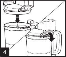 How to Use Chopping/Mixing Blade Step 4