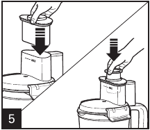 How to Use Chopping/Mixing Blade Step 5