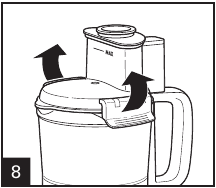 How to Use Chopping/Mixing Blade Step 8