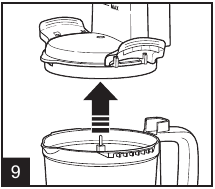 How to Use Chopping/Mixing Blade Step 9