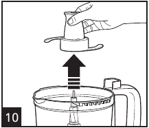 How to Use Chopping/Mixing Blade Step 10