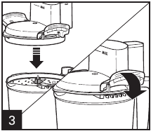 How to Use Reversible Slicing/Shredding Disc Step 3