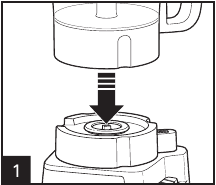 How to Use Reversible Slicing/Shredding Disc Step 1