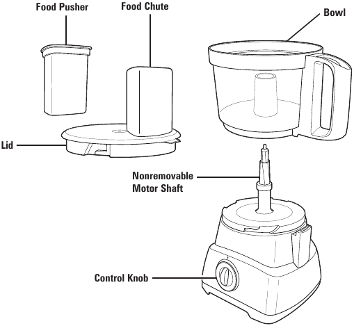 Hamilton Beach 8-Cup Food Processor 70740 Manual | ManualsLib