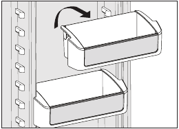 Adjustable Two-Liter Door Bins