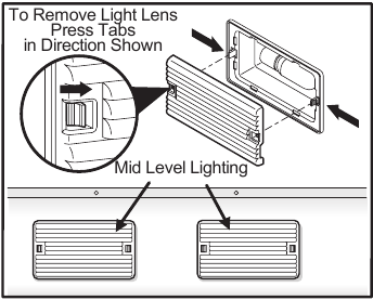 Mid-Level Lighting Light Bulb Removal