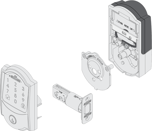 Schlage Encode Smart WiFi Deadbolt BE489WB Manual ManualsLib