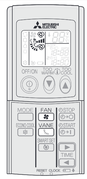 Mitsubishi MSZ-GL12NA Manual. Remote control, Specs etc. | ManualsLib