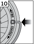 ADJUSTING CONICAL BURRS Step 10