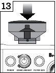 ADJUSTING CONICAL BURRS Step 13