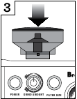 ADJUSTING CONICAL BURRS Step 3