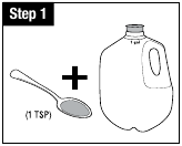 Disinfecting Directions - Disinfect Following Scale Removal Step 1