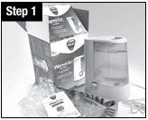 Setting Up Your Vicks Warm Mist Humidifier Step 1