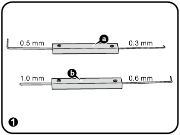 Play of shuttle driver shaft Step 1