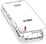 Insert/Remove the Nano SIM and microSD Cards Step 2