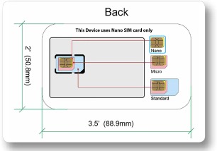 Insert/Remove the Nano SIM and microSD Cards Step 1