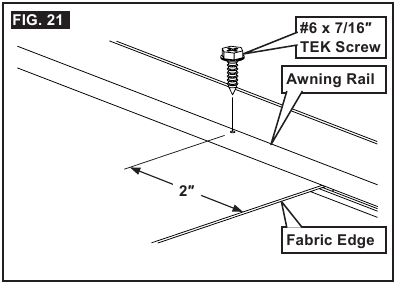 Dometic 9100 Power Awning Manual | ManualsLib