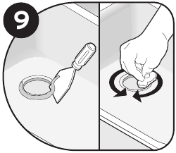 Removal of old disposer Step 8