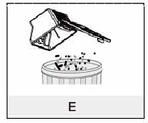 Cleaning dust bin and filter Step 5