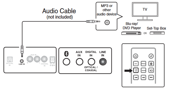 Blackweb soundbar connect cheap to tv