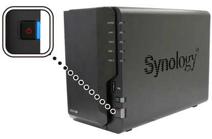 Start Up Your Synology NAS Step 2