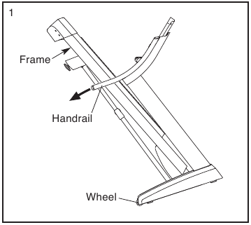 Nordictrack commercial 1750 2025 on off knob