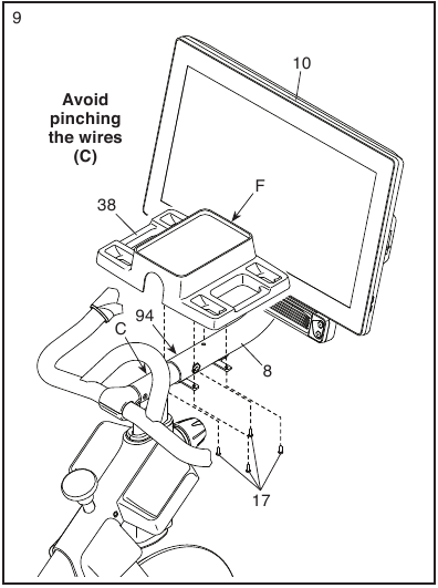 nordictrack s22i handlebar adjustment