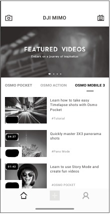 DJI Mimo App