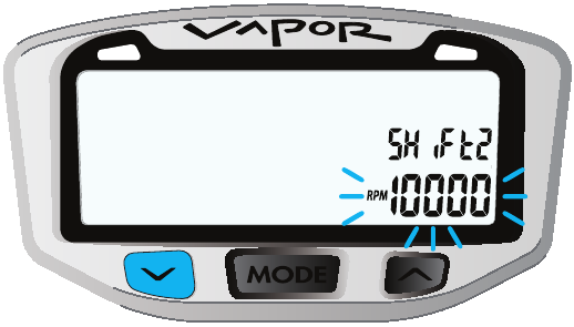 Program Over Shift Indicator Warning