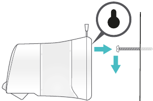 Install the Camera Step 2 Wall mount