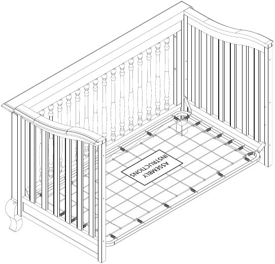 Evolur Aurora Crib Assembly Instructions ManualsLib