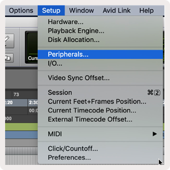 Pro Tools Setup Step 1