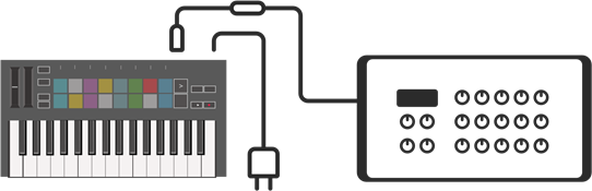 Using as a Standalone MIDI Controller