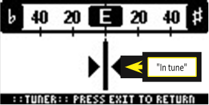 Guitar Tuner Step 1