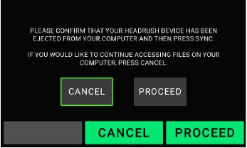 To transfer files between the HeadRush MX5 and your computer