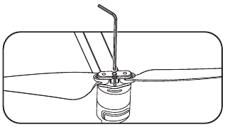 ASSEMBLE THE PROPELLER Step 2