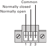 Figure 25. Standard Relay Port Connections.