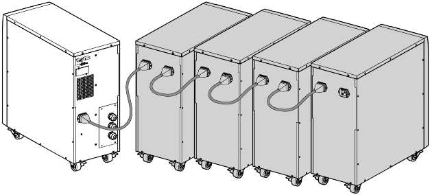 Figure 7. Connecting the EBMs.