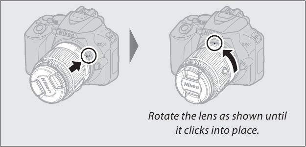 Attach a Lens Step 2