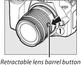 Lenses with Retractable Lens Barrel Buttons Step 1