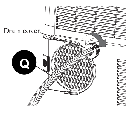 idylis air conditioner drain