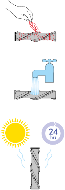 Washing your High Torque XL cleaner head Step 2