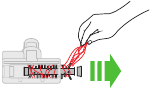 Clearing mini motorised tool brush bar obstructions Step 2