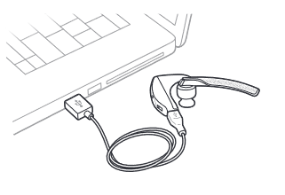 plantronics voyager 5200 series how to charge