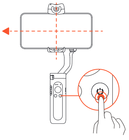 Booting up iSteady V2 at first use Activation & Bluetooth Connection